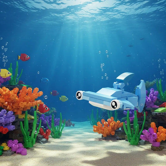 Hammer Shark Building Block (1Pc)