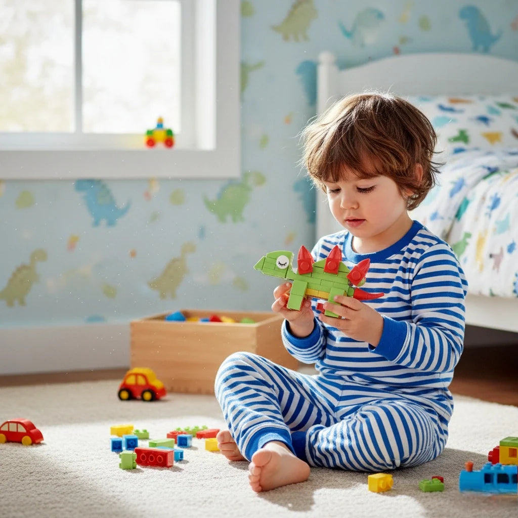 Stegosaurus Building Block (1Pc)
