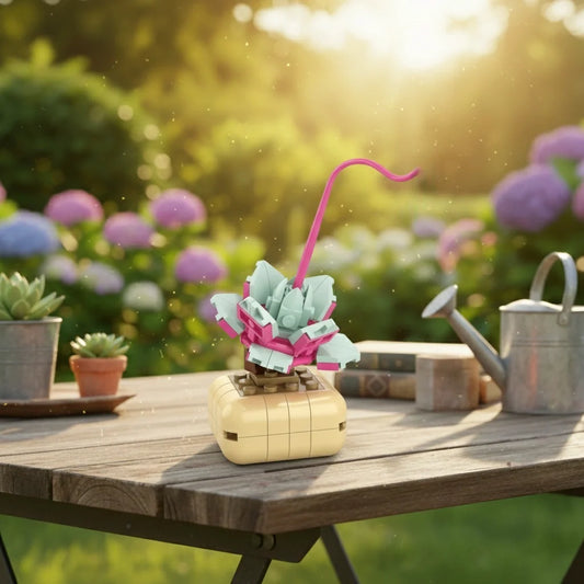 Echeveria lilacina Building Block (1Pc)