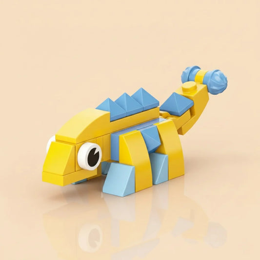 Ankylosaurus Building Block (1Pc)