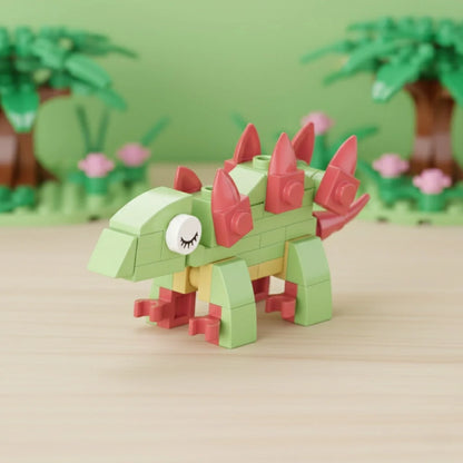 Stegosaurus Building Block (1Pc)