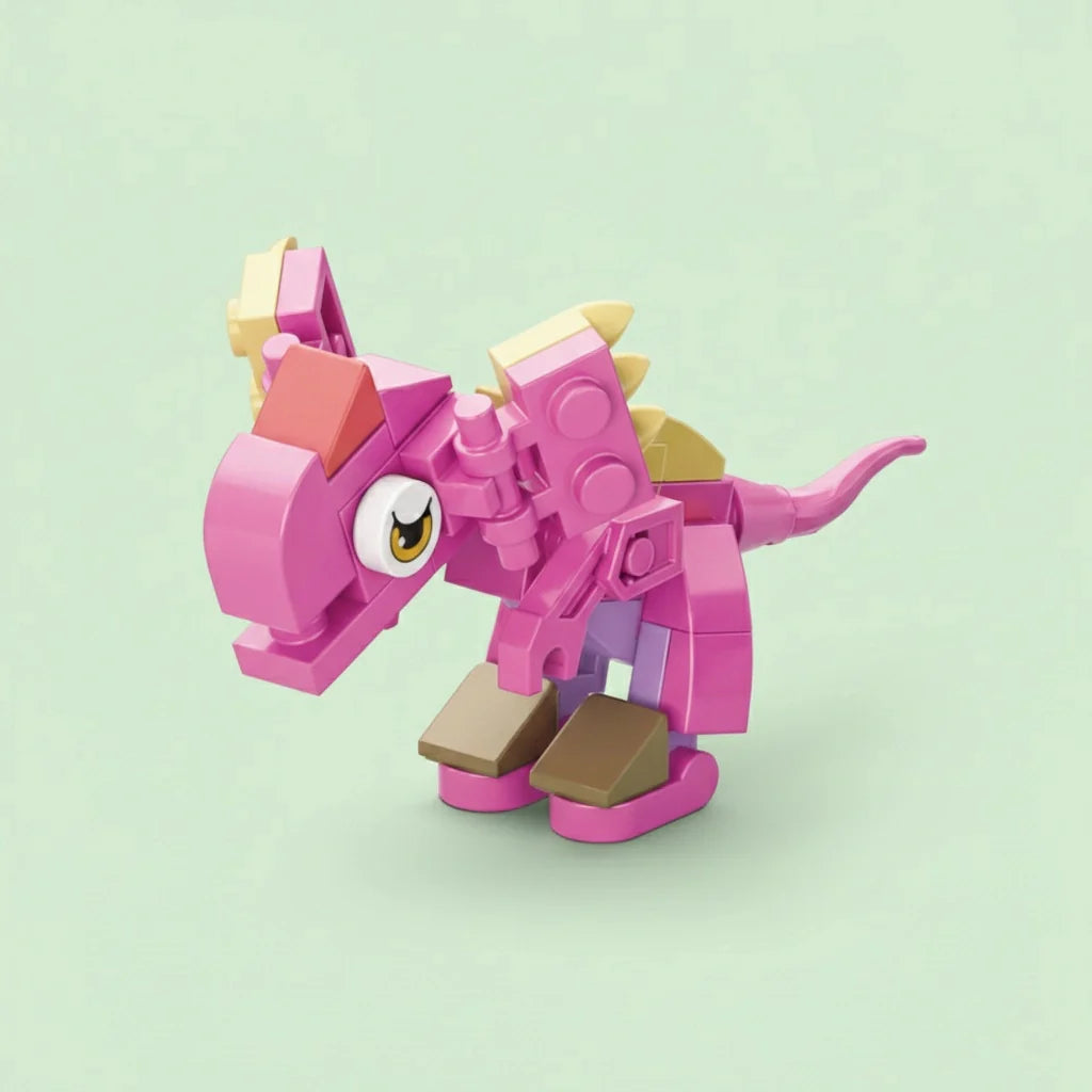 Dilophosaurus Building Block (1Pc)