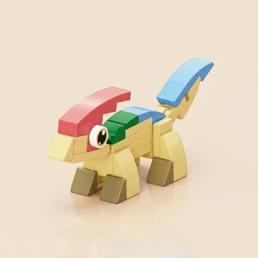 Parasaurolophus Building Block (1Pc)