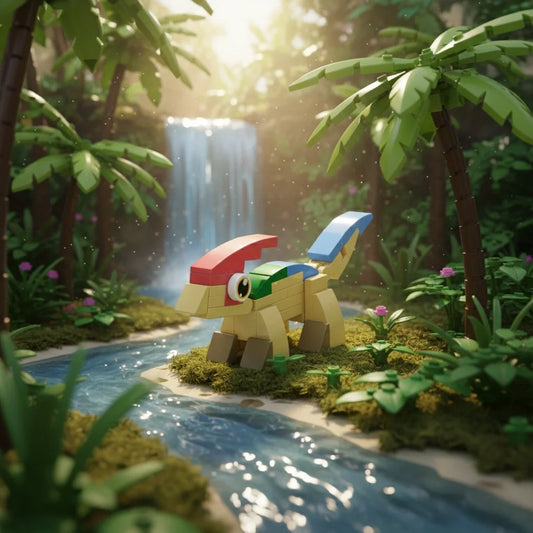Parasaurolophus Building Block (1Pc)