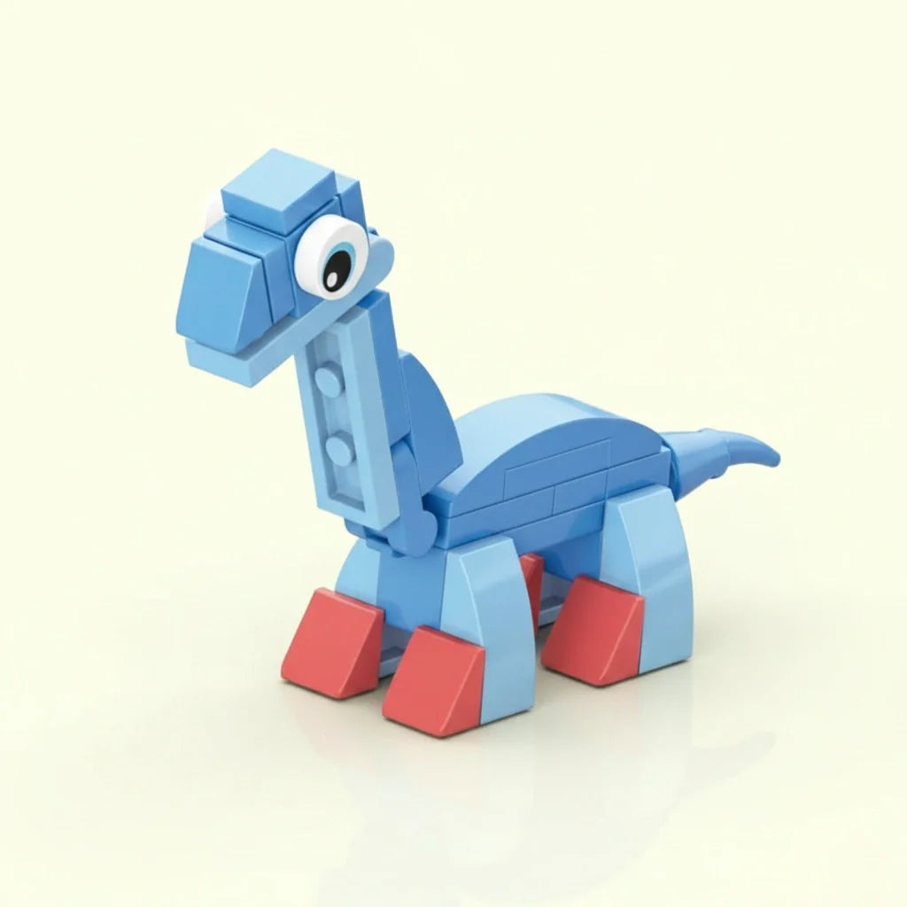 Brontosaurus Building Block (1Pc)