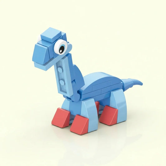 Brontosaurus Building Block (1Pc)