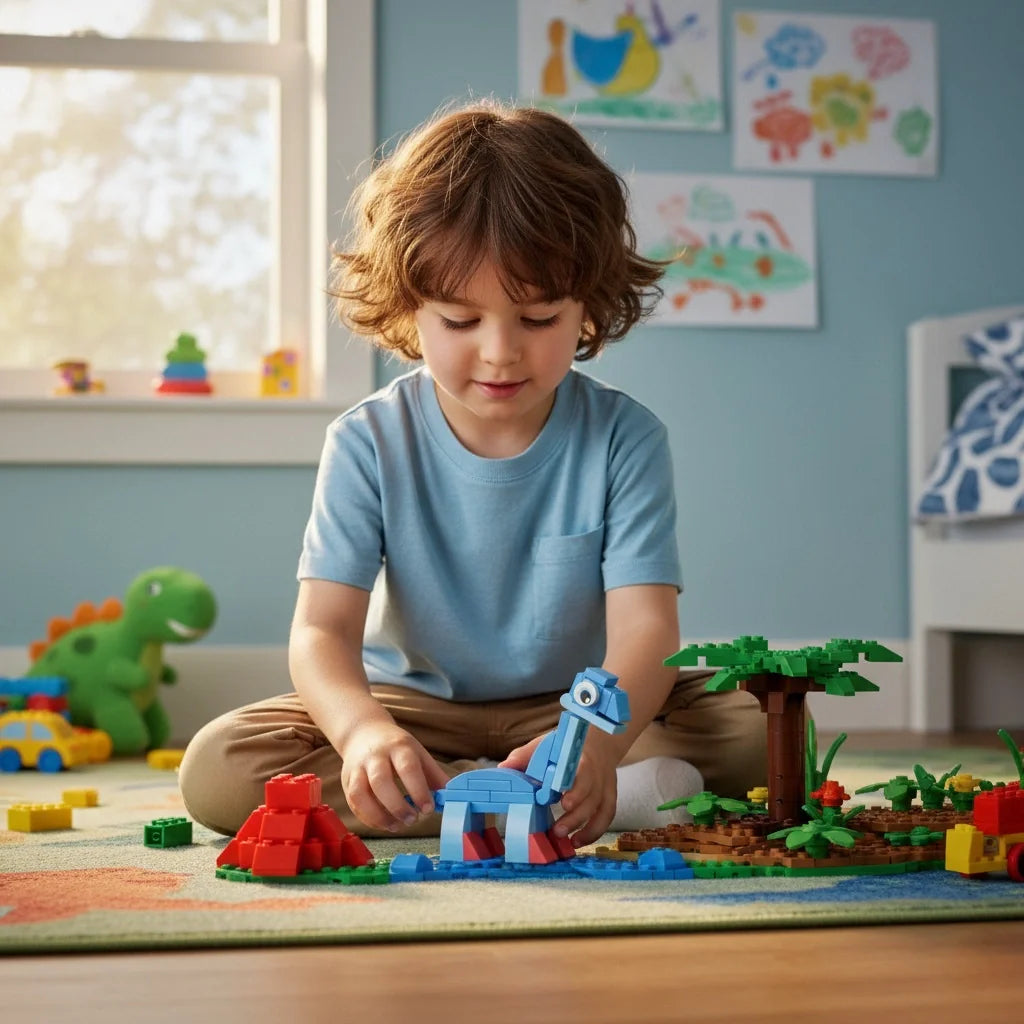 Brontosaurus Building Block (1Pc)