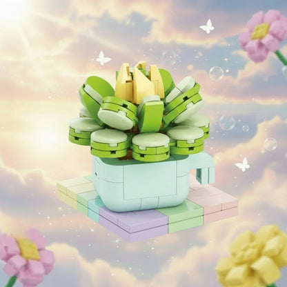 Echeveria Galuca Building Block Toy Plant(1pc)
