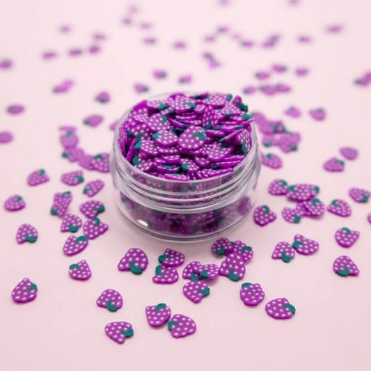 Miniature Polymer Clay Grapes (10pcs)